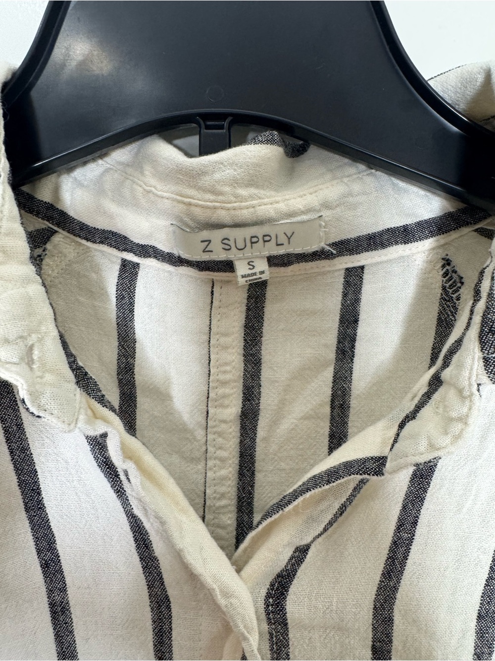 Z-SUPPLY PERFECT LINEN STRIPE TOP - Picture 5 of 9